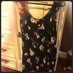 Xhilaration Floral Jumpsuit
